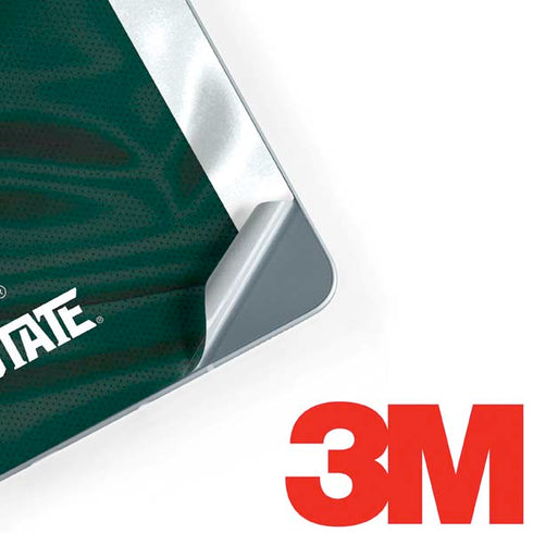 Michigan State University Away Grey Jersey Galaxy Book 12in Skin